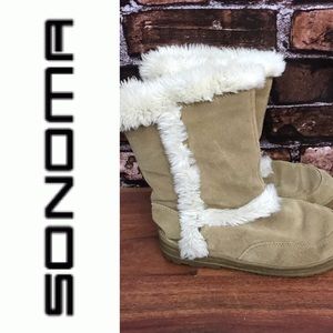 Sonoma Faux Fur Boots